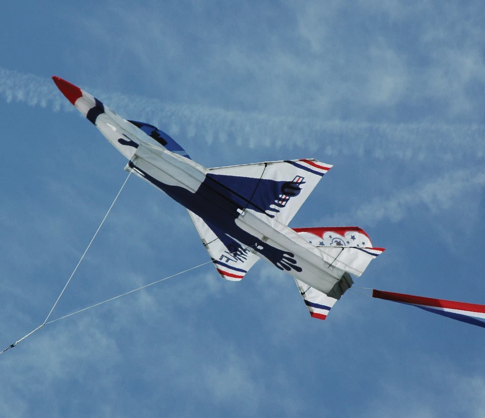 Kites 3D Jet Kite - F-16 Thunderbird 3 Kites 3D Jet Kite - F-16 Thunderbird