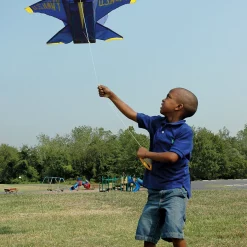 Kites Premier Kites 3D Jet Kite - Blue Angel