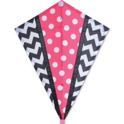 Kites Premier Kites 25 In. Diamond Kite - Pink Mod