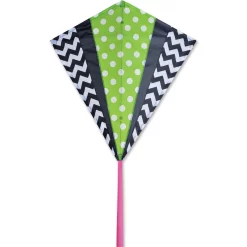 Kites Premier Kites 30 In. Diamond Kite - Green Mod