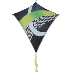 Kites Premier Kites Borealis Diamond Kite - Neon Tronic Gradient