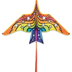 Bold Innovations Thunderbird Kite - 60 In. Rainbow Stars Thunderbird Kites