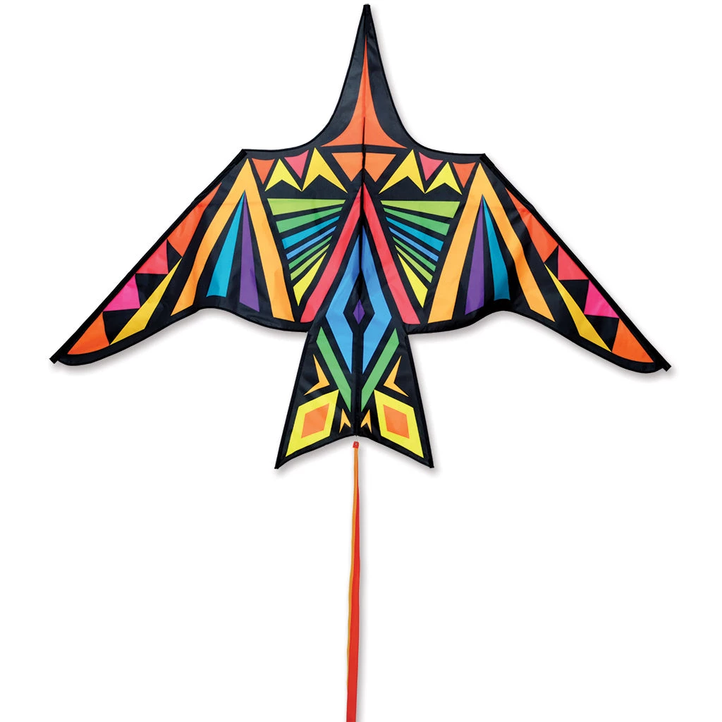 Bold Innovations Thunderbird Kite - 90 In. Rainbow Geometric 1 Bold Innovations Thunderbird Kite - 90 In. Rainbow Geometric