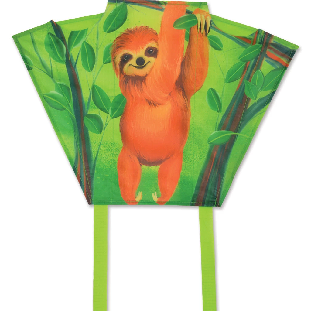 Premier Kites Keychain Kite - Sloth (Set Of Six Kites) 1 Premier Kites Keychain Kite - Sloth (Set Of Six Kites)