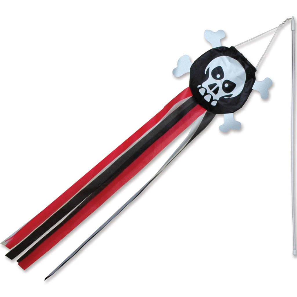 WindGarden Wind Wands Wind Wand - Skull And Crossbones (Set Of 12 Pieces) 1 WindGarden Wind Wands Wind Wand - Skull And Crossbones (Set Of 12 Pieces)