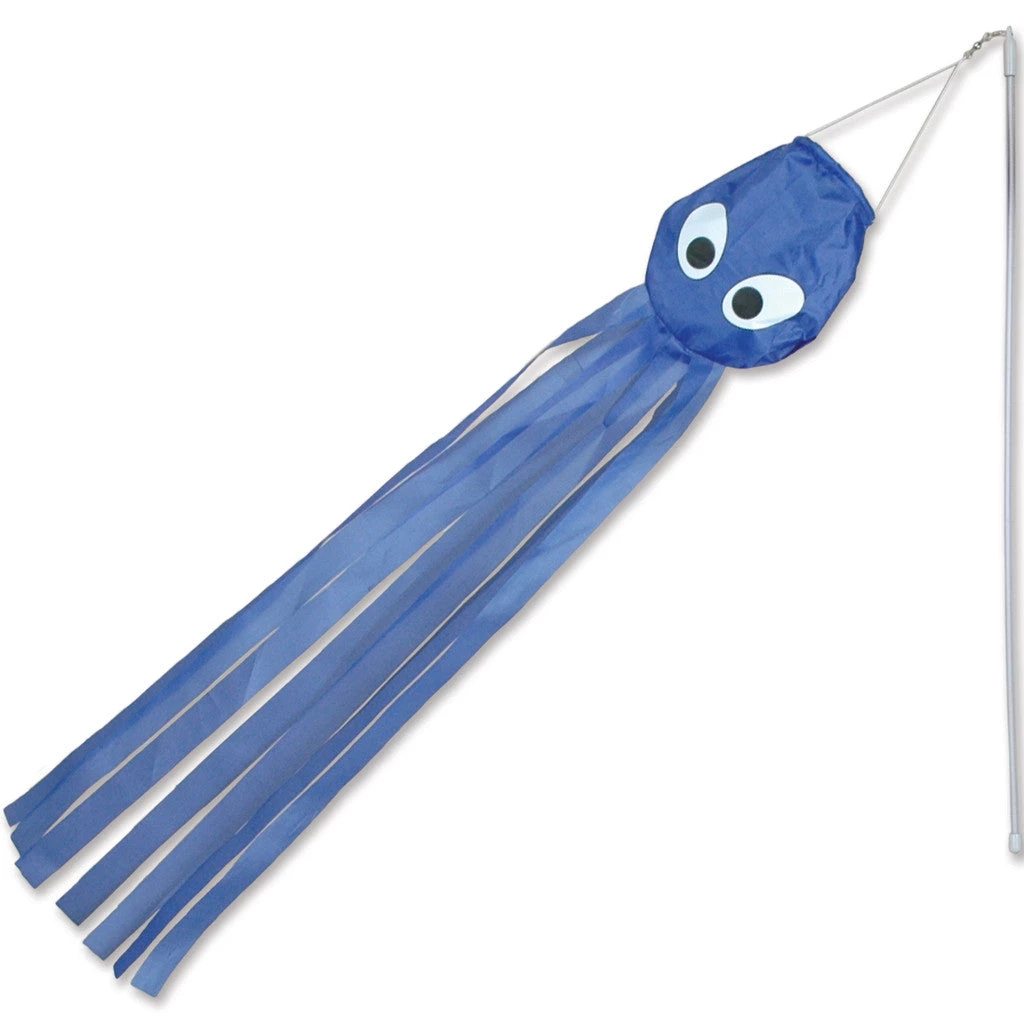 WindGarden Wind Wand - Blue Octopus (Set Of 12 Pieces) Wind Wands 1 WindGarden Wind Wand - Blue Octopus (Set Of 12 Pieces) Wind Wands