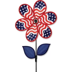 Bold Innovations NEW Bold Innovations 12 In. Flower Spinner - Patriotic