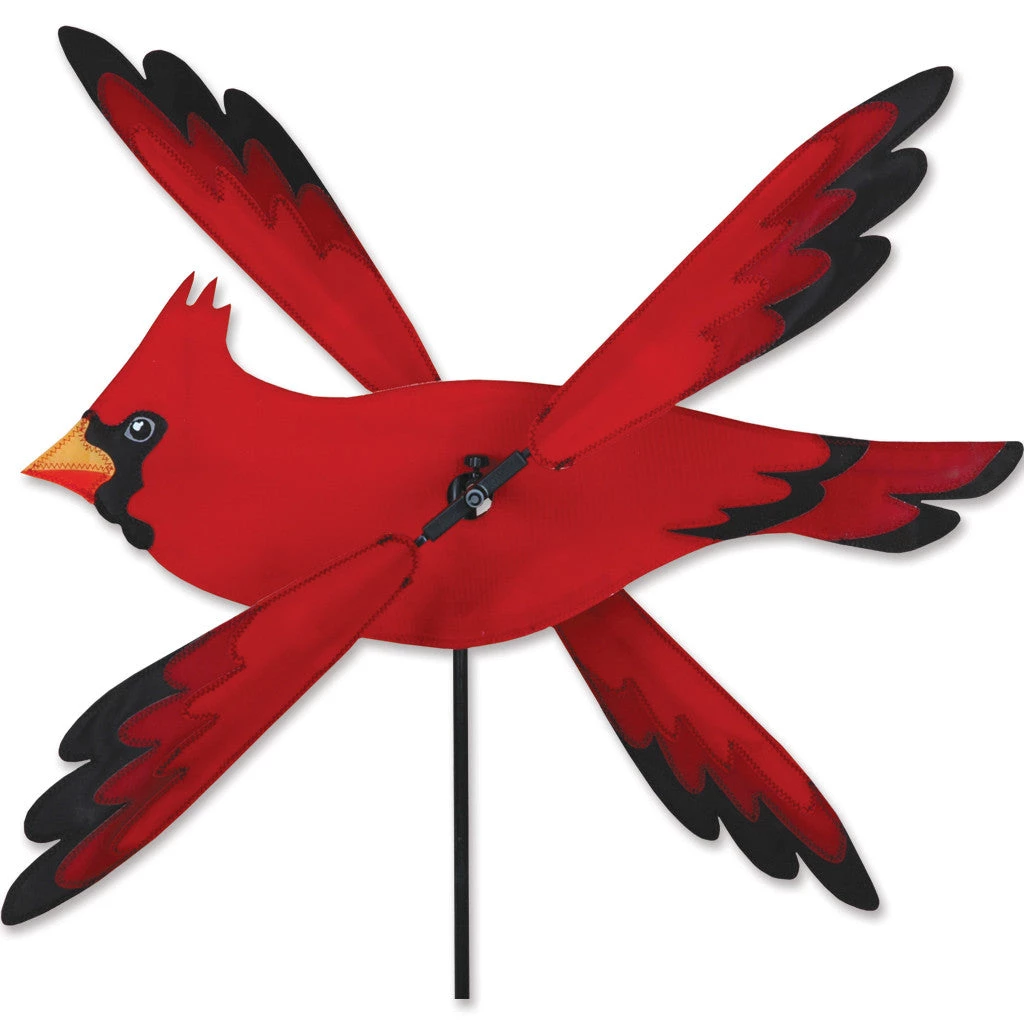 WindGarden 23 In. WhirliGig Spinner - Cardinal 1 WindGarden 23 In. WhirliGig Spinner - Cardinal