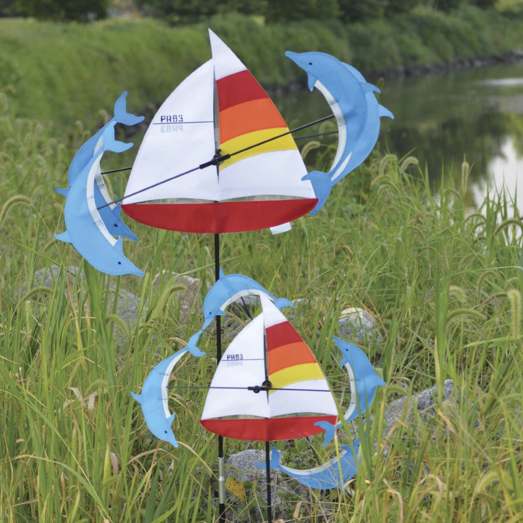 WindGarden 18 In. WhirliGig Spinner - Sailboat WindGarden 2 WindGarden 18 In. WhirliGig Spinner - Sailboat WindGarden