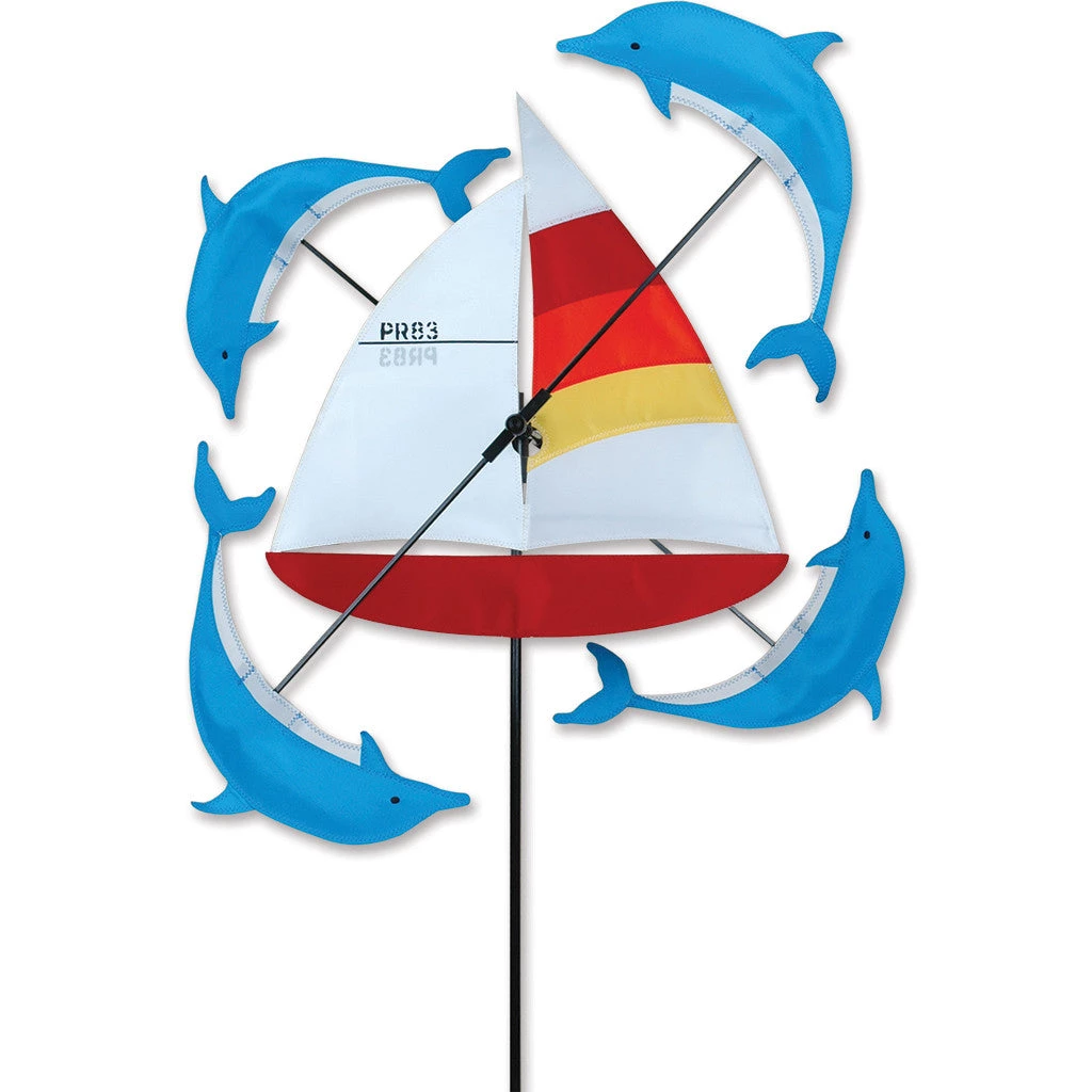 WindGarden 18 In. WhirliGig Spinner - Sailboat WindGarden 1 WindGarden 18 In. WhirliGig Spinner - Sailboat WindGarden