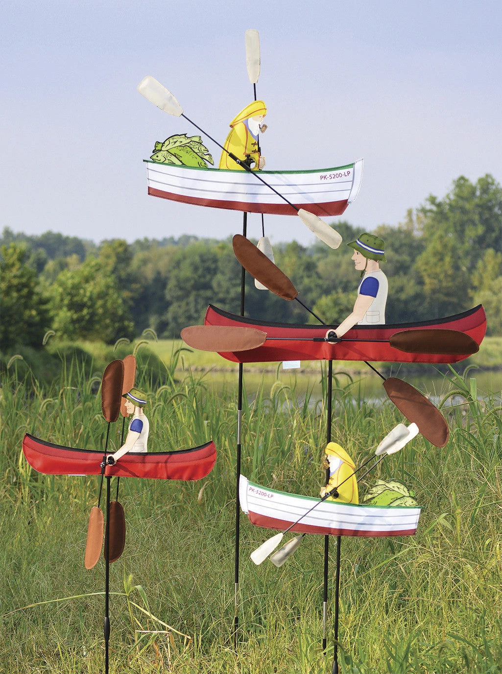 WindGarden 24 In. WhirliGig Spinner - Fisherman WindGarden 3 WindGarden 24 In. WhirliGig Spinner - Fisherman WindGarden