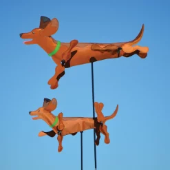 WindGarden 20 In. WhirliGig Spinner - Dachshund WindGarden