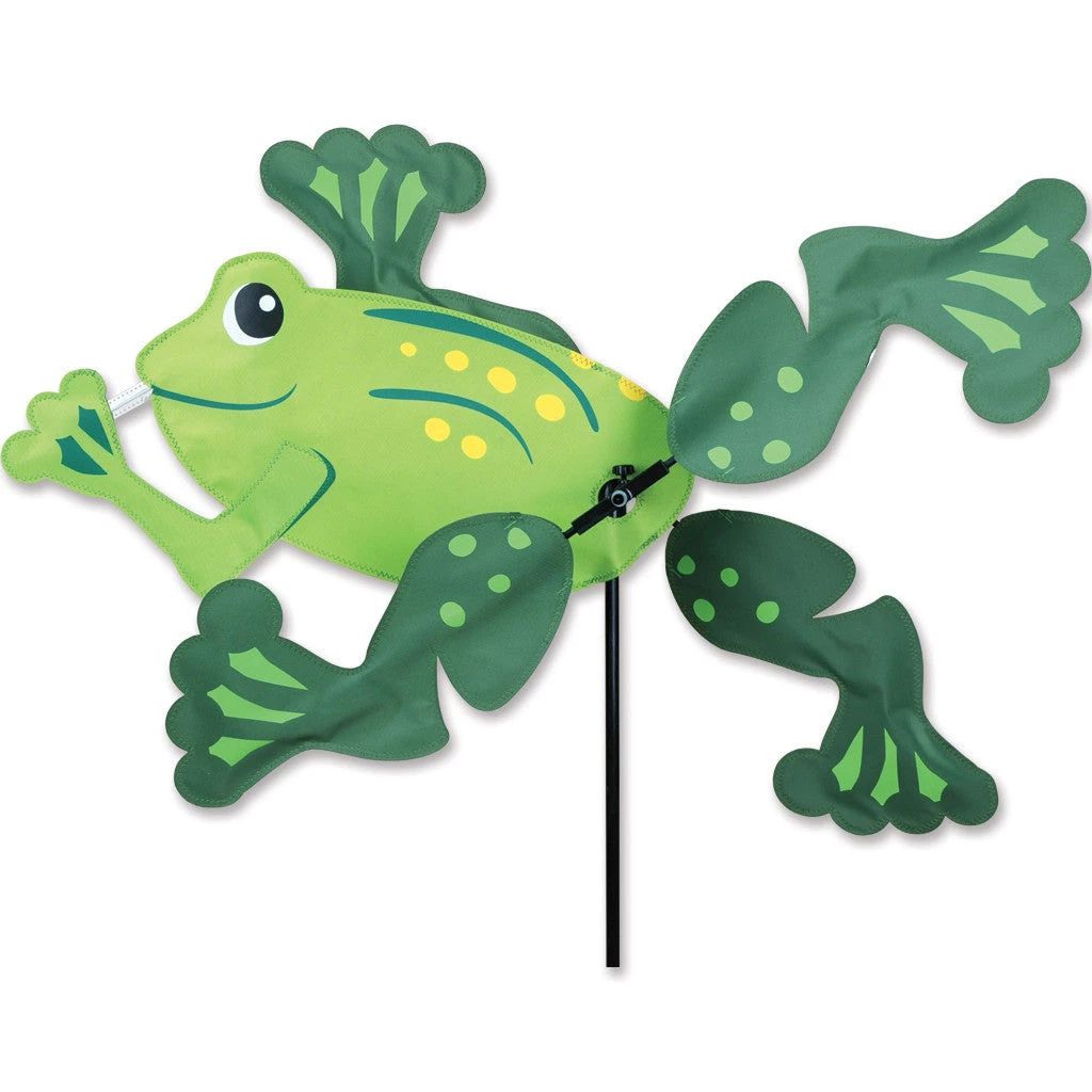 WindGarden WindGarden 18 In. WhirliGig Spinner - Frog 1 WindGarden WindGarden 18 In. WhirliGig Spinner - Frog