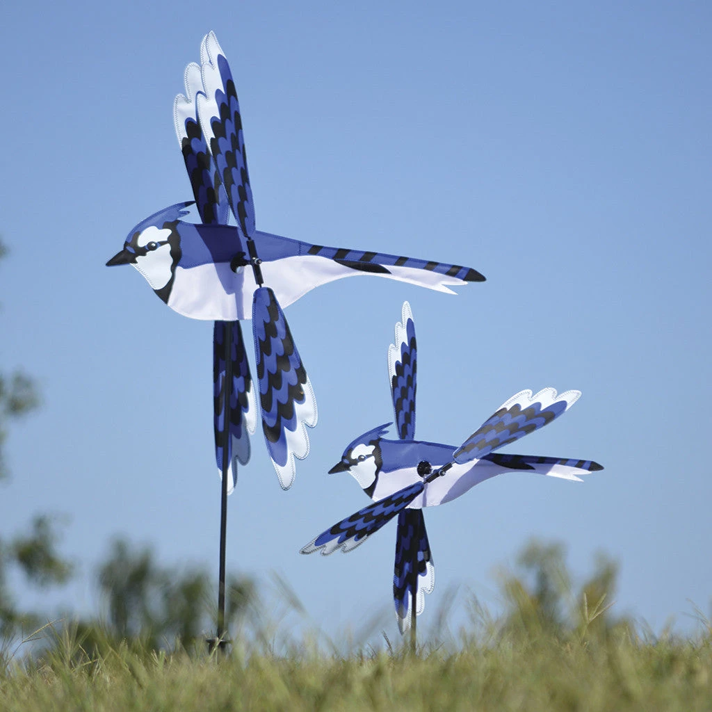 WindGarden 18 In. WhirliGig Spinner - Blue Jay WindGarden 2 WindGarden 18 In. WhirliGig Spinner - Blue Jay WindGarden