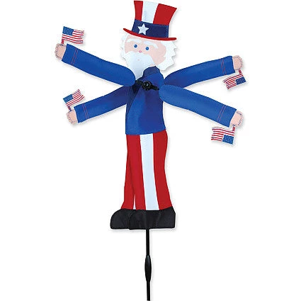 WindGarden 29 In. WhirliGig Spinner - Uncle Sam 1 WindGarden 29 In. WhirliGig Spinner - Uncle Sam