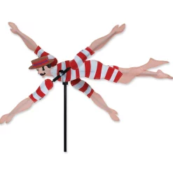 WindGarden 20 In. WhirliGig Spinner - Victorian Swimmer