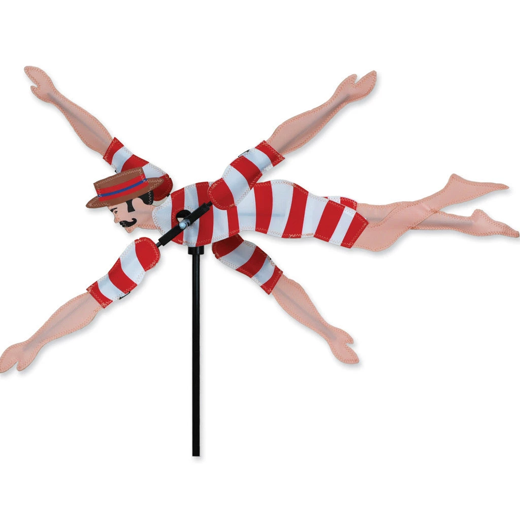 WindGarden 20 In. WhirliGig Spinner - Victorian Swimmer 1 WindGarden 20 In. WhirliGig Spinner - Victorian Swimmer