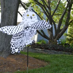 WindGarden WindGarden WhirliGig Spinner - Snowy Owl