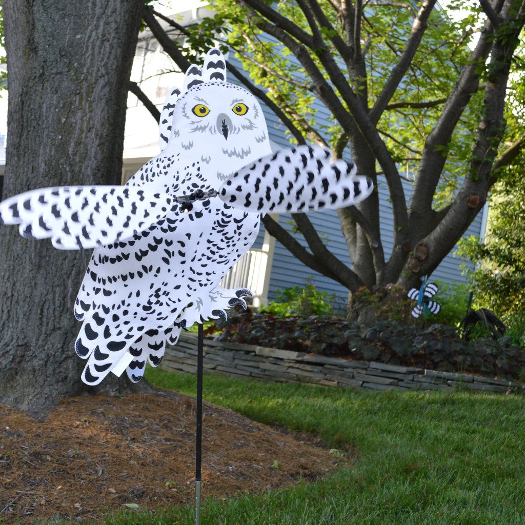 WindGarden WindGarden WhirliGig Spinner - Snowy Owl 2 WindGarden WindGarden WhirliGig Spinner - Snowy Owl