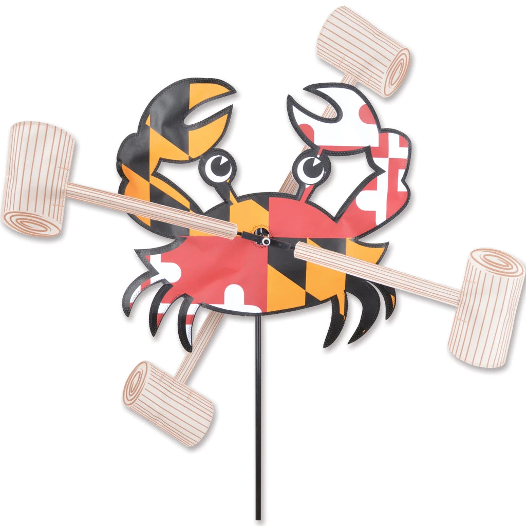 WindGarden WhirliGig Spinner - 18 In. Maryland Flag Crab WindGarden 1 WindGarden WhirliGig Spinner - 18 In. Maryland Flag Crab WindGarden