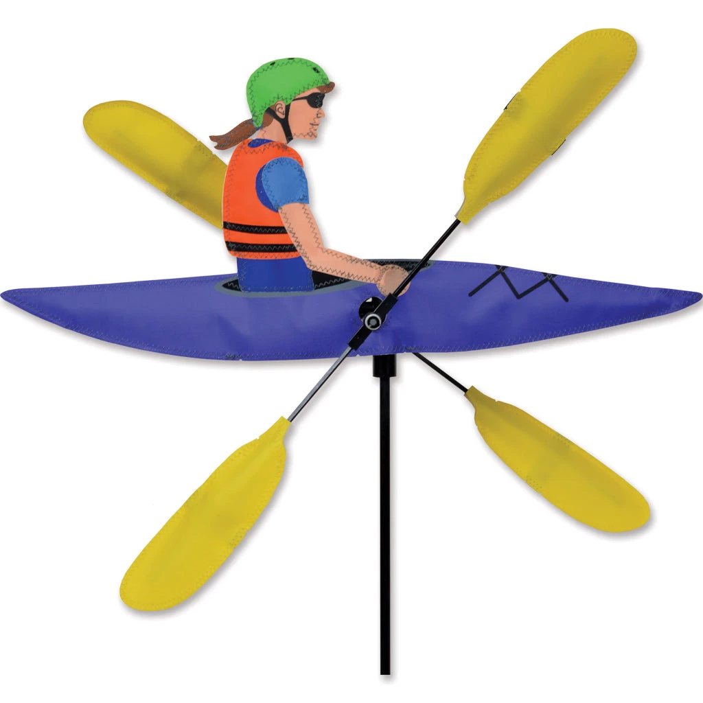 WindGarden 20 In. WhirliGig Spinner - Lady Kayaker WindGarden 1 WindGarden 20 In. WhirliGig Spinner - Lady Kayaker WindGarden
