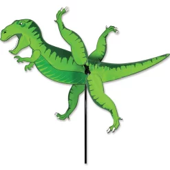 WindGarden WindGarden WhirliGig Spinner - Running T-Rex