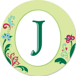 WindGarden Monogram Triple Spinner - J