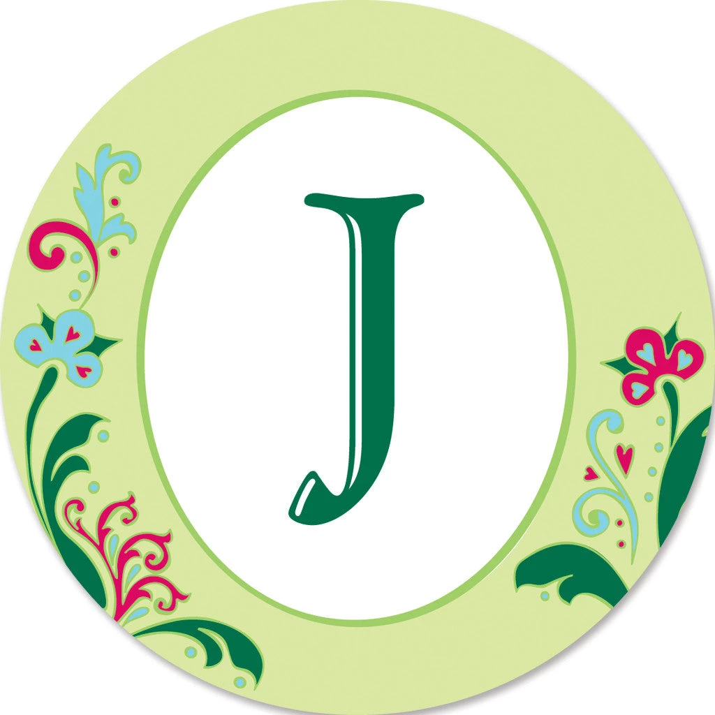 WindGarden Monogram Triple Spinner - J 1 WindGarden Monogram Triple Spinner - J