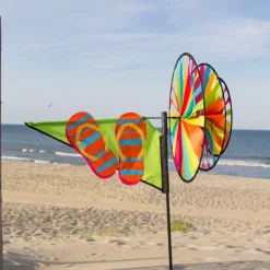 WindGarden Triple Spinner - Flip Flops 9 WindGarden Triple Spinner - Flip Flops