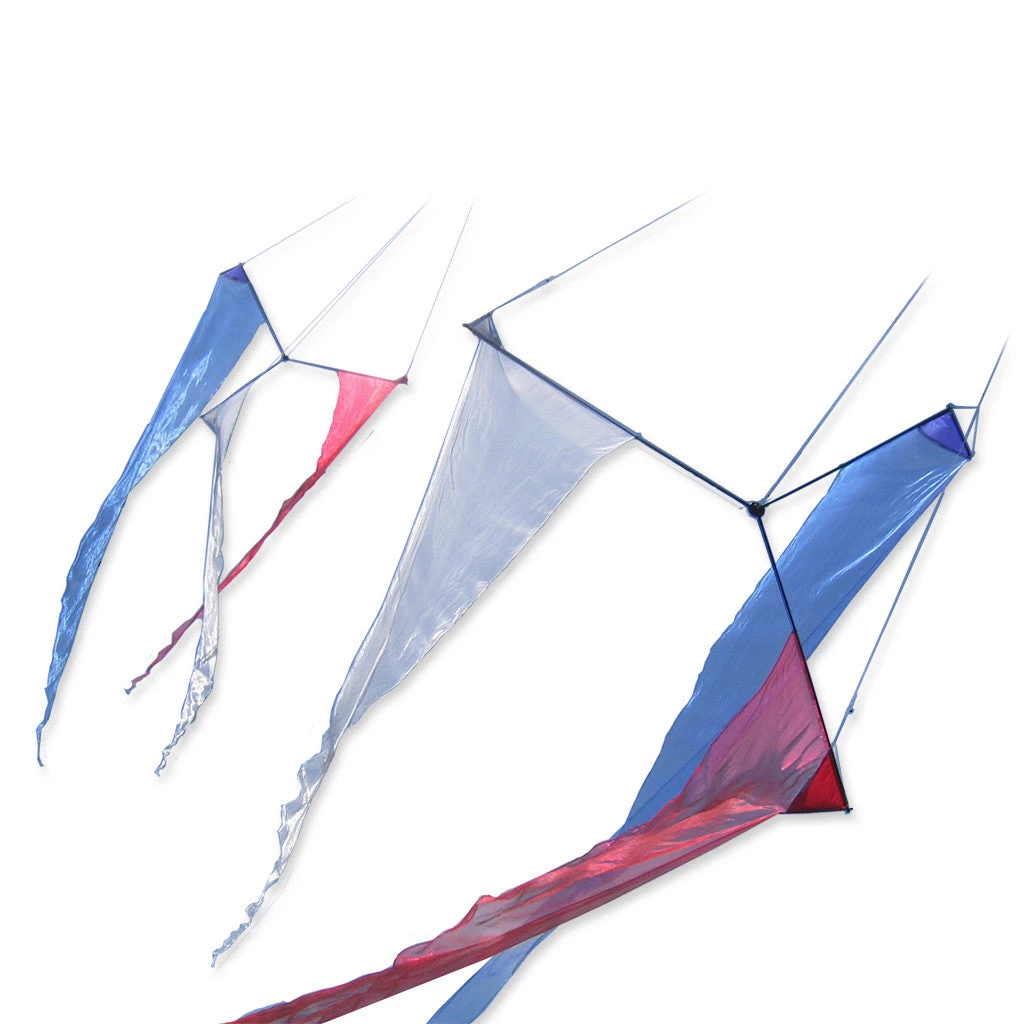 Collections Kites 30 Ft. Slo Mo Twister - Red/White/Blue Collections 1 Collections Kites 30 Ft. Slo Mo Twister - Red/White/Blue Collections