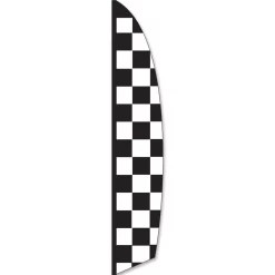 WindGarden 16 Ft. Feather Banner - Checker/Solarmax