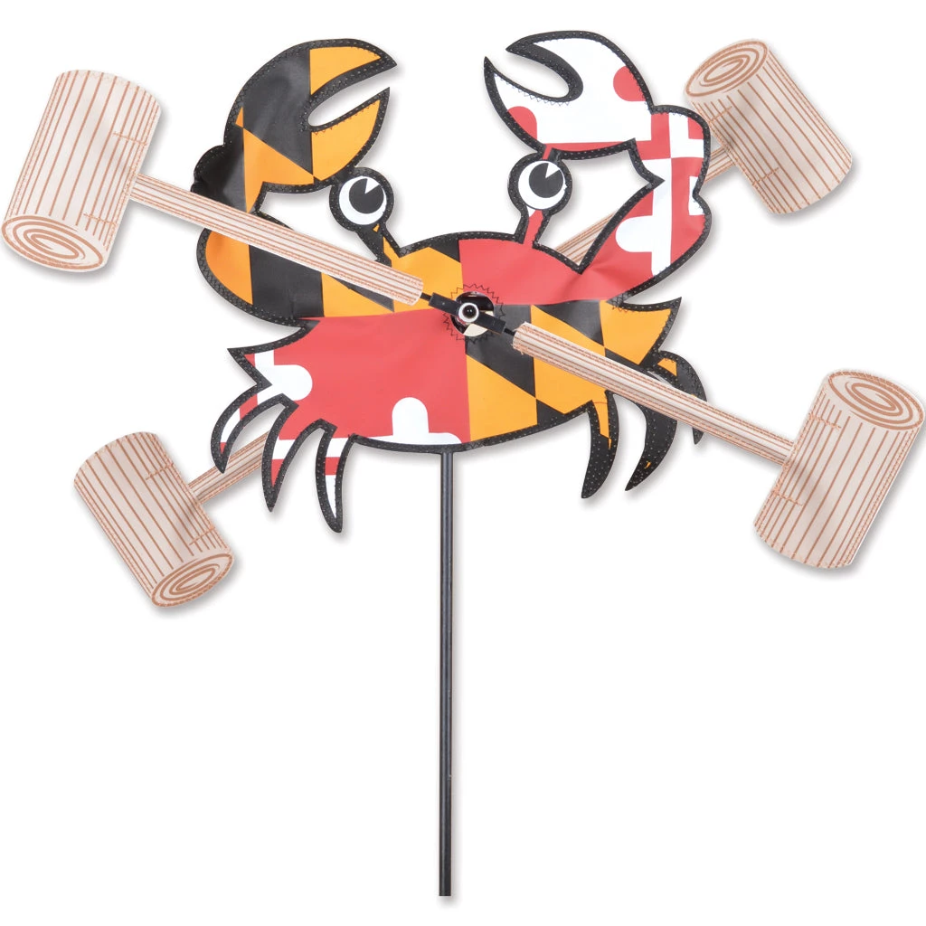 Kites Premier Kites WhirliGig Spinner - 12 In. Maryland Flag Crab 1 Kites Premier Kites WhirliGig Spinner - 12 In. Maryland Flag Crab