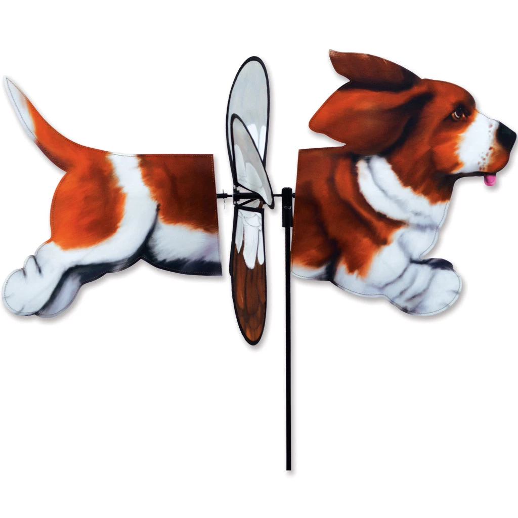 WindGarden Deluxe Petite Spinner - Basset Hound WindGarden 1 WindGarden Deluxe Petite Spinner - Basset Hound WindGarden
