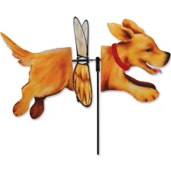 WindGarden Deluxe Petite Spinner - Golden Retriever WindGarden