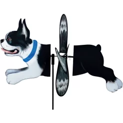 WindGarden WindGarden Deluxe Petite Spinner - Boston Terrier