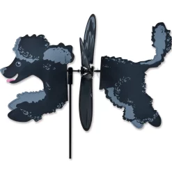 WindGarden Petite Spinner - Black Poodle