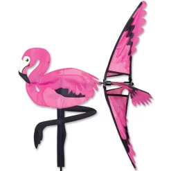 WindGarden 21 In. Pink Flamingo Spinner