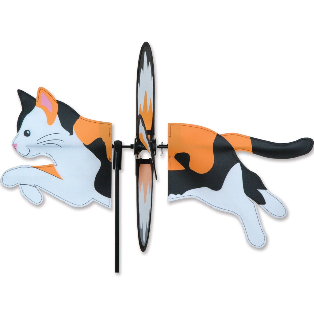 WindGarden WindGarden Petite Spinner - Calico Cat 1 WindGarden WindGarden Petite Spinner - Calico Cat