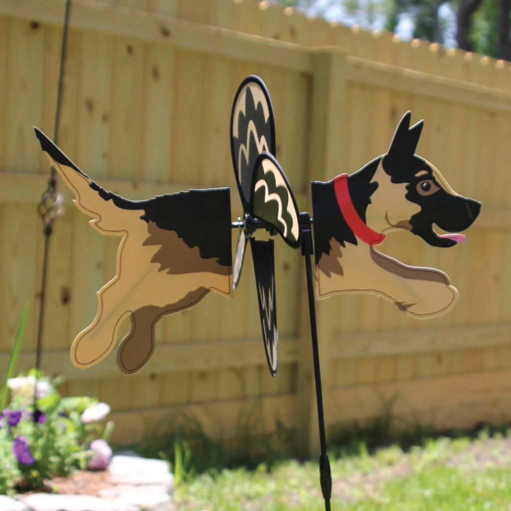 WindGarden Petite Spinner - German Shepherd 2 WindGarden Petite Spinner - German Shepherd