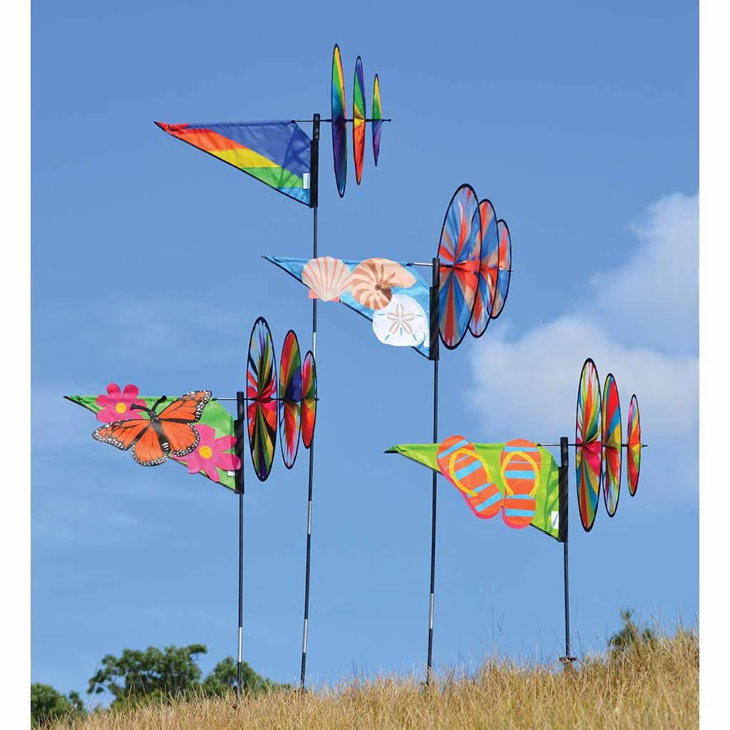 WindGarden Triple Spinner - Rainbow WindGarden 2 WindGarden Triple Spinner - Rainbow WindGarden