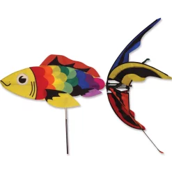 WindGarden Rainbow Koi Spinner