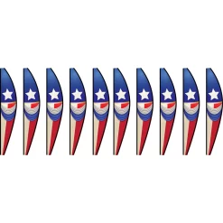 WindGarden WindGarden 22 In. Hot Air Balloon - Vintage Patriotic