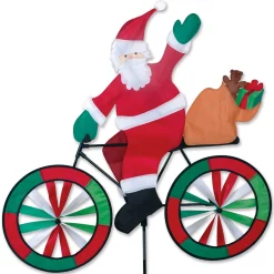 WindGarden 30 In. Bike Spinner - Santa WindGarden
