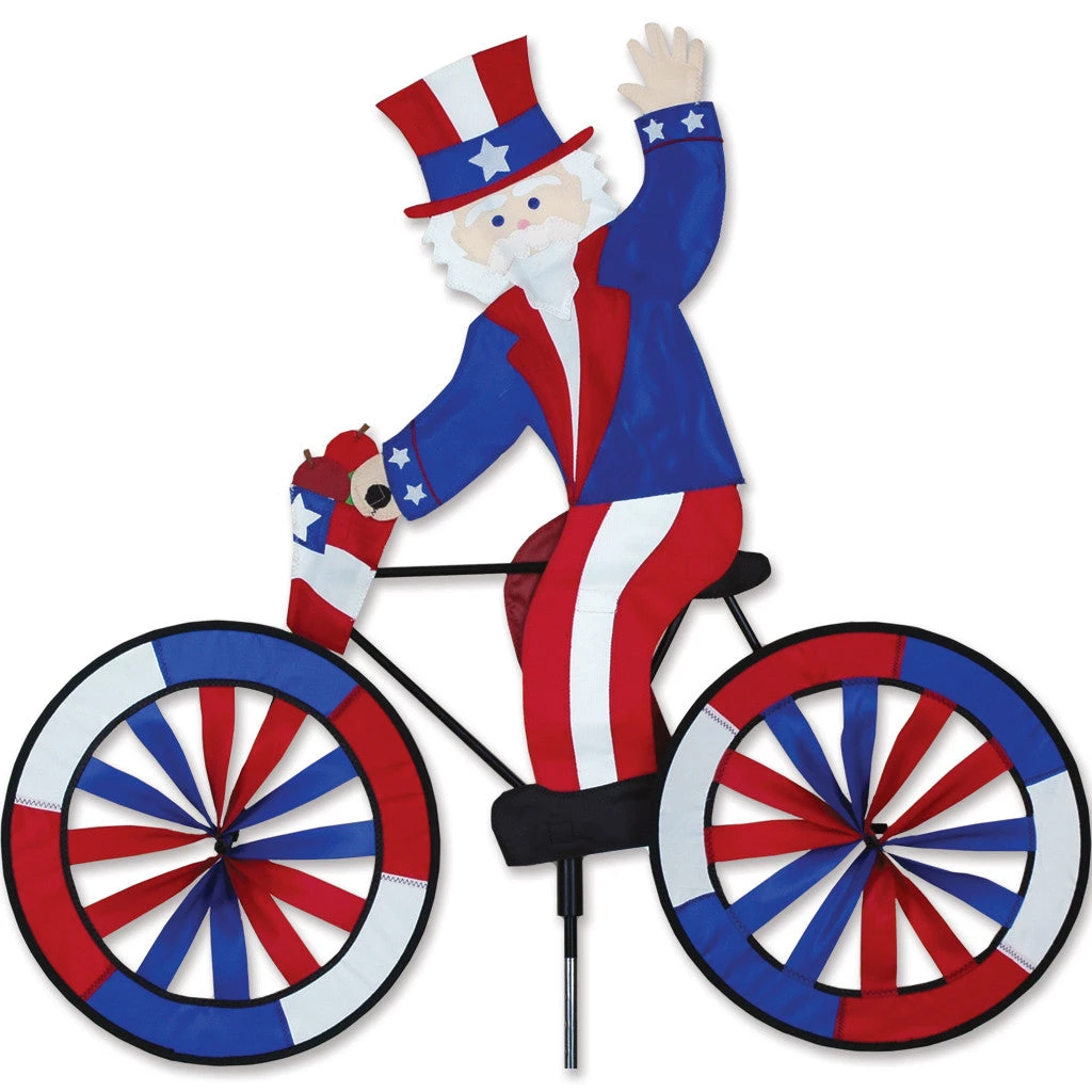 WindGarden WindGarden 30 In. Bike Spinner - Uncle Sam 1 WindGarden WindGarden 30 In. Bike Spinner - Uncle Sam