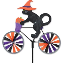 WindGarden 20 In. Bike Spinner - Halloween Cat WindGarden