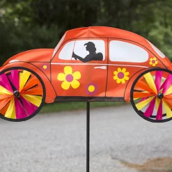 WindGarden 22 In. VW Hippie Mobile Spinner - Orange WindGarden