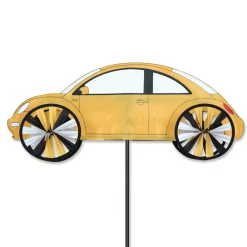 WindGarden 24 In. VW Beetle Spinner - Yellow