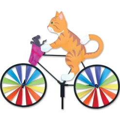 WindGarden 20 In. Bike Spinner - Kitty WindGarden
