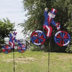 WindGarden WindGarden 30 In. Bike Spinner - Uncle Sam