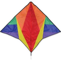 Kites Gyro Delta Kite - Rainbow Premier Kites